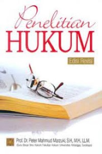 penelitian hukum Edisi Revisi