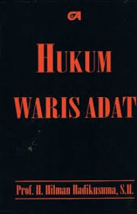 Hukum Waris Adat