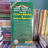 undang-undang republik indonesia nomor 1 tahun 1974 tentang perkawinan dan kompilasi hukum islam