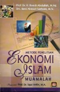 Metode Penelitian Ekonomi Islam; Muamalah