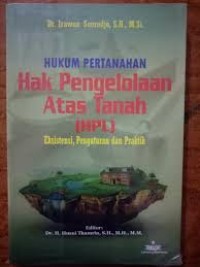 Hukum Pertanahan Hak Pengelolaan Atas Tanah