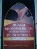 Hukum Ekonomi Islam (Ekonomi Syariah) di Indonesia