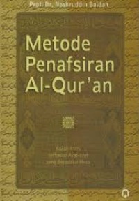 metode penafsiran Al qur'an