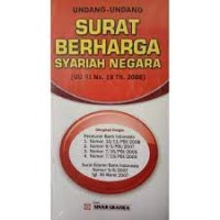 Undang-Undang Surat Berharga Syariah Negara