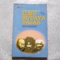 Ilmu Budaya Dasar; Suatu Pengantar